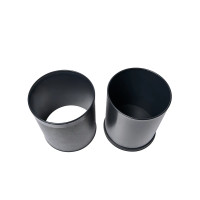 Papelera de doble pared Highland 9 L Cuero PU | Merveyl