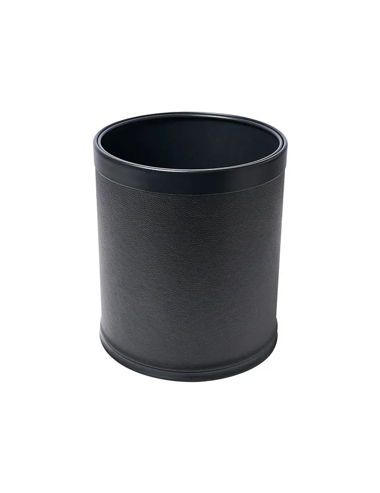 Papelera de doble pared Highland 9 L Cuero PU | Merveyl