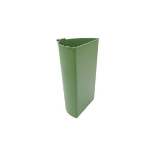 Compartiment vert pour tri sélectif poubelles hôtels