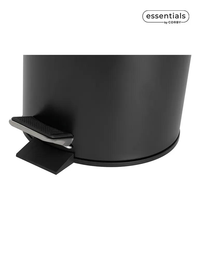 Corby Of Windsor Cubo de Basura con Pedal Croft 3L | Equipamiento para Hotel y Spa Merveyl