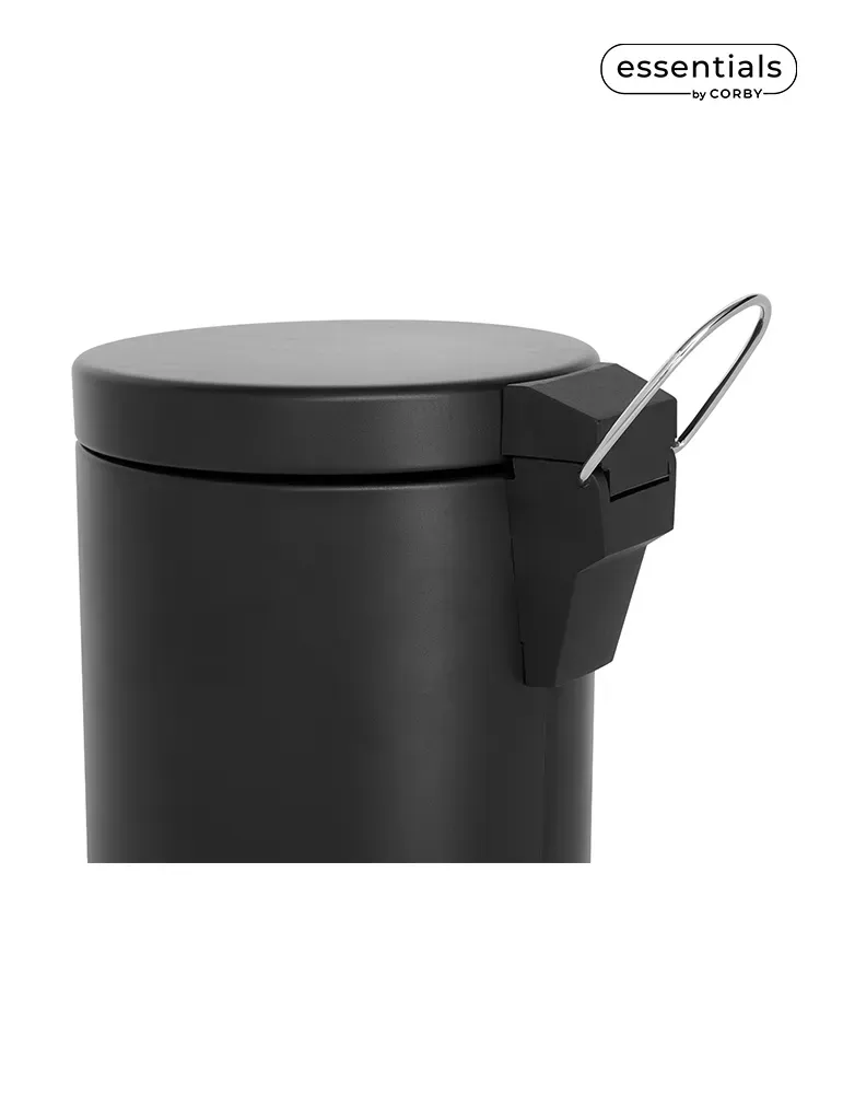 Corby Of Windsor Cubo de Basura con Pedal Croft 3L | Equipamiento para Hotel y Spa Merveyl