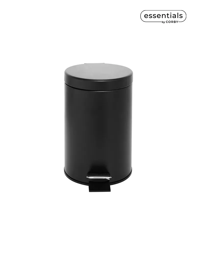 Corby Of Windsor Cubo de Basura con Pedal Croft 3L | Equipamiento para Hotel y Spa Merveyl