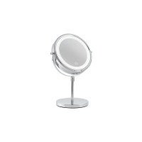 Espejo LED con pie Winchester - Cromo o Negro Mate