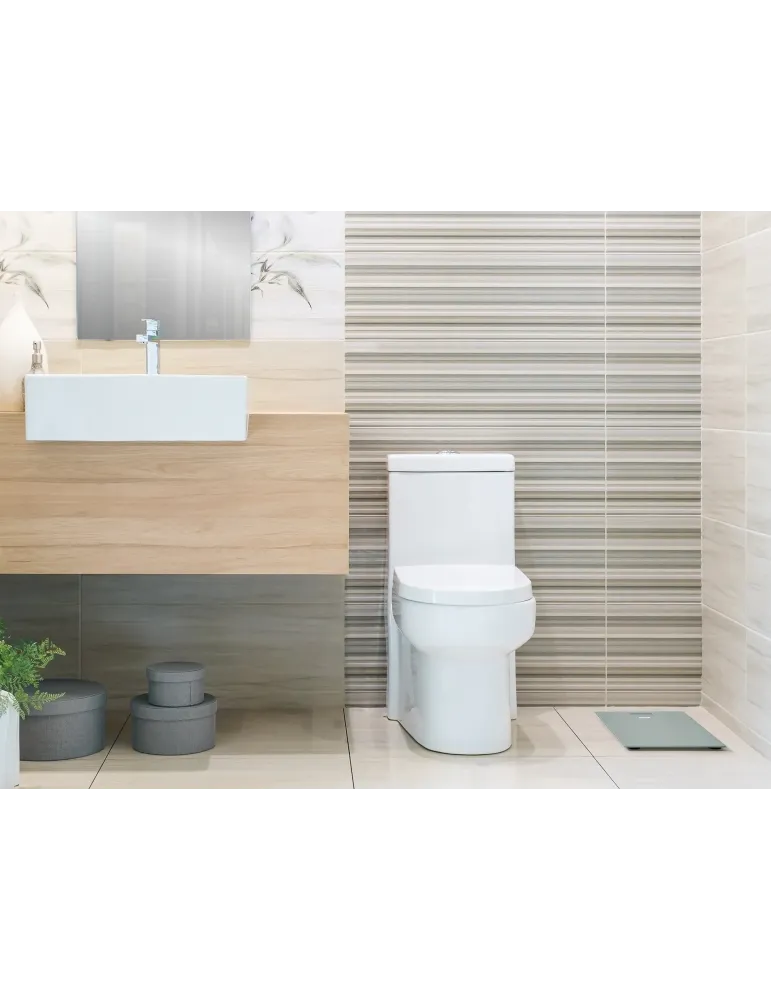 Báscula de baño Helmsley Corby Gris | MerveyL