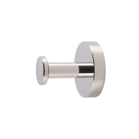 Gancho de pared simple Harrogate - Cromo o Negro