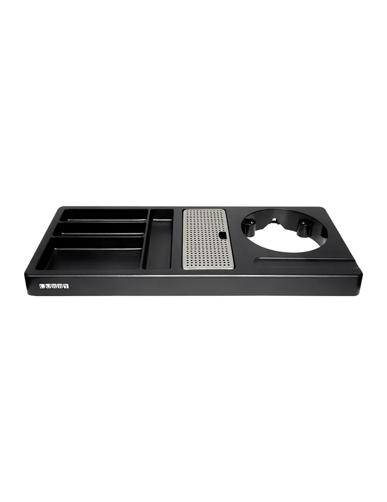 Corby Of Windsor Bandeja de cortesía Classic Canterbury Negro | Equipamiento para hoteles y spas Merveyl