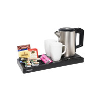 Corby Of Windsor Bandeja de cortesía Classic Canterbury Negro | Equipamiento para hoteles y spas Merveyl
