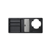 Corby Of Windsor Bandeja de cortesía Classic Canterbury Negro | Equipamiento para hoteles y spas Merveyl