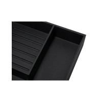 Soporte para bolsas Kensington negro hotel | Corby | Merveyl