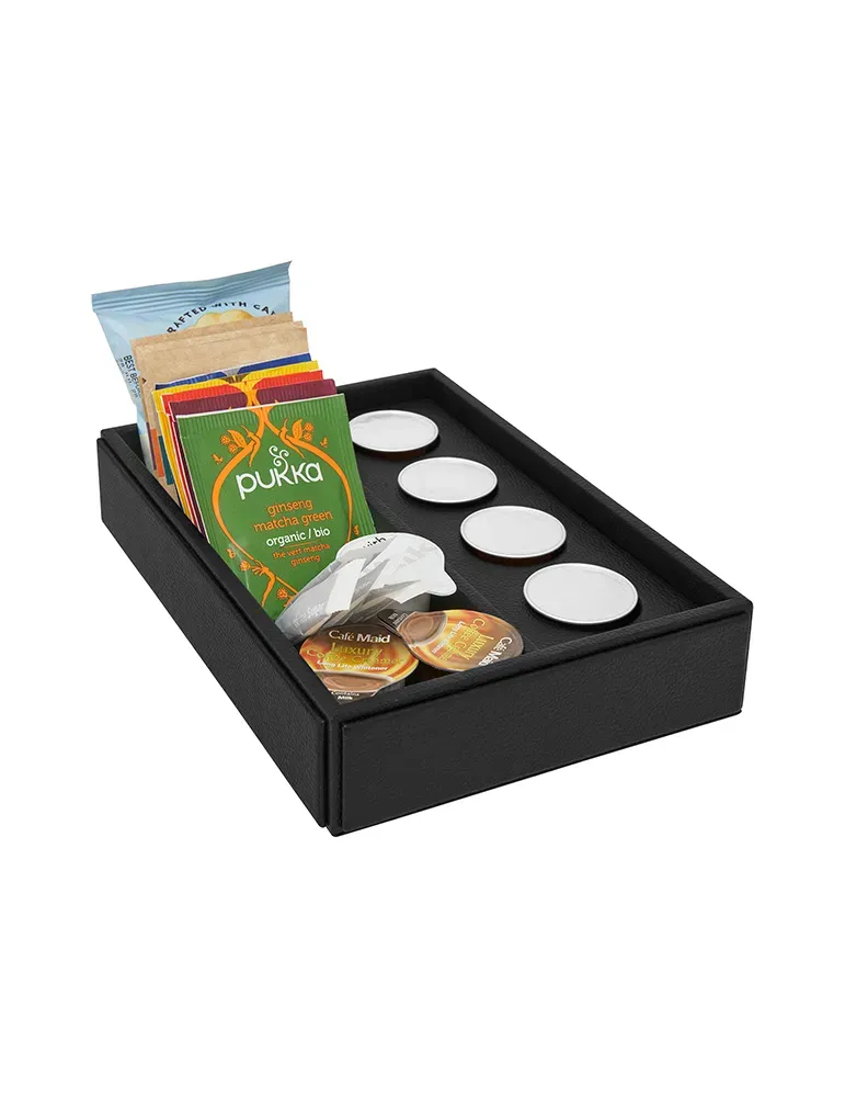 Portacápsulas Highland Cuir Corby | Almacenamiento para Espresso