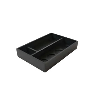 Soporte para cápsulas de café Buxton Bambú Negro | Merveyl