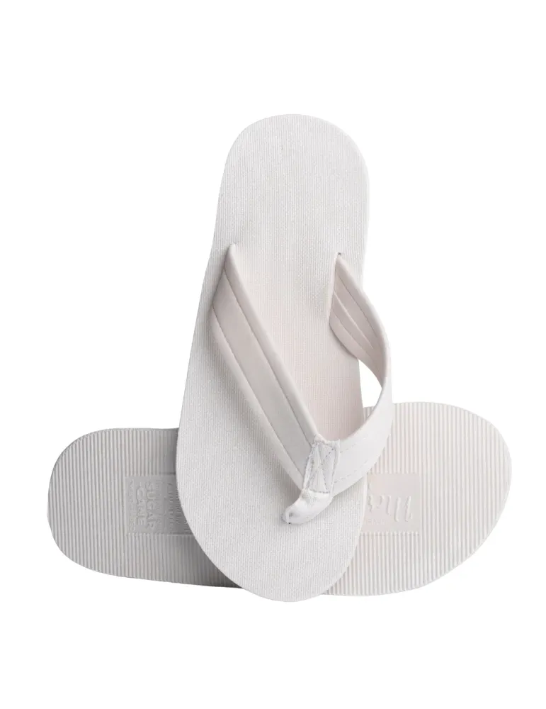 Chanclas Mixtas Blancas 60% I'm Green | Merveyl