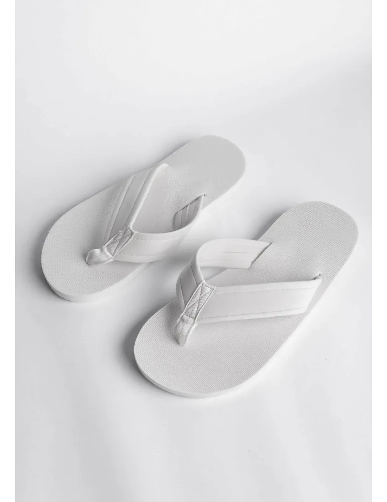 Chanclas Mixtas Blancas 60% I'm Green | Merveyl