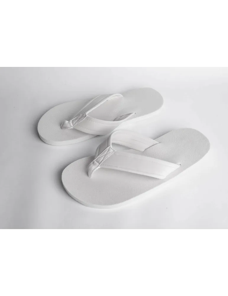 Chanclas Mixtas Blancas 60% I'm Green | Merveyl