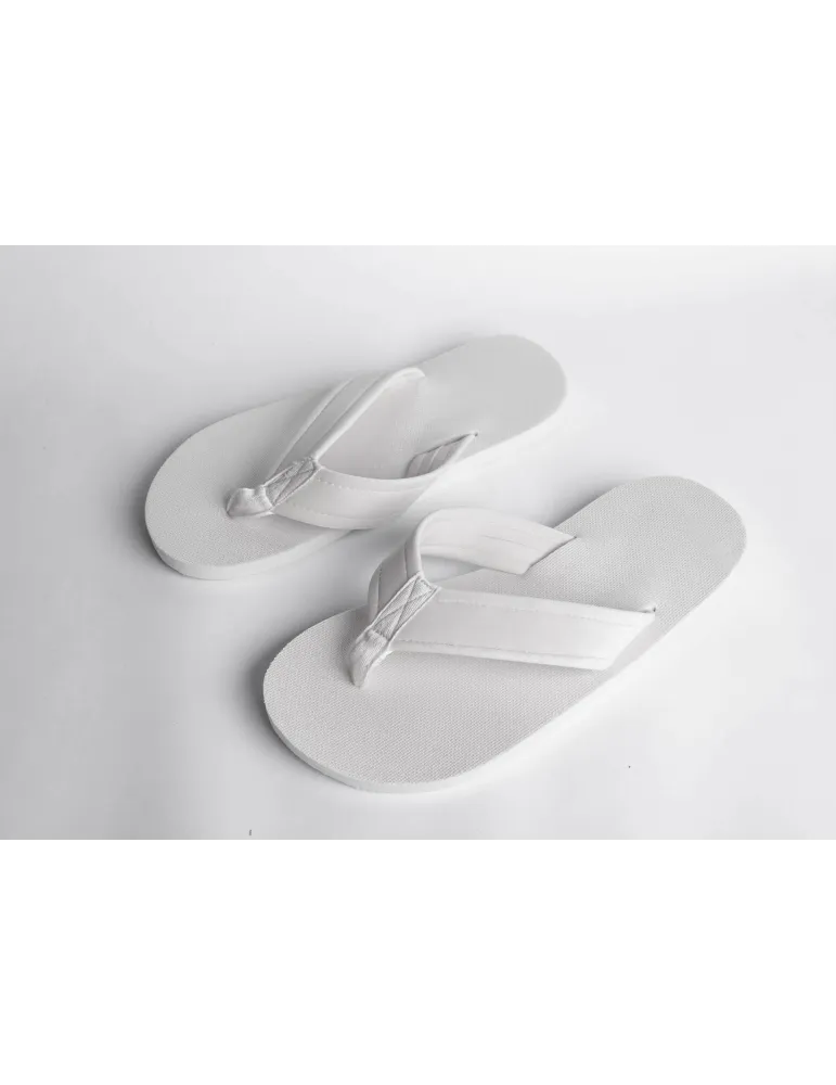 Chanclas Mixtas Blancas 60% I'm Green | Merveyl