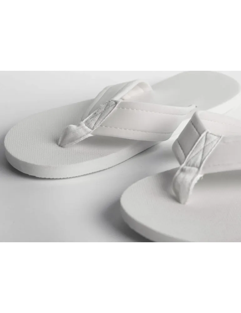 Chanclas Mixtas Blancas 60% I'm Green | Merveyl