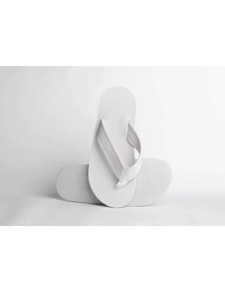 Chanclas Mixtas Blancas 60% I'm Green | Merveyl