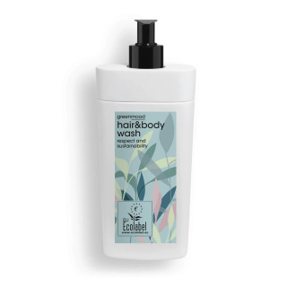 Gel de cuerpo y cabello Ecolabel 400ml | GreenMood 2 en 1