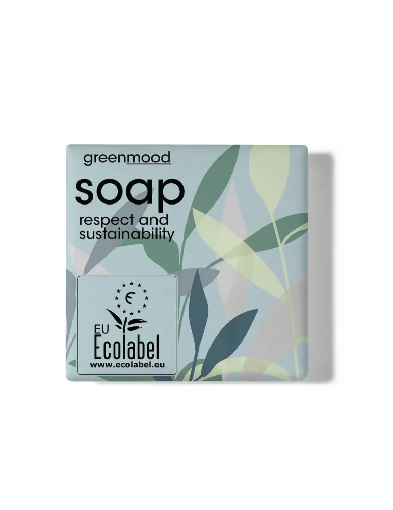 Jaboncillo de hotel 15g Ecolabel | GreenMood Producto de acogida