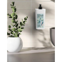 Soporte de Pared Blanco para Frasco de 400ml | Fijación GreenMood