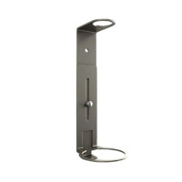 Soporte mural de acero inoxidable para frascos de 300ml Pure White