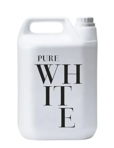 Pure White 5L Shampoo & Zeep Navulling - Merveyl
