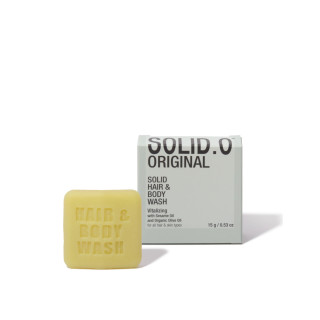 Champú y Gel de Ducha Sólido 2en1 15g Solid.O | Merveyl