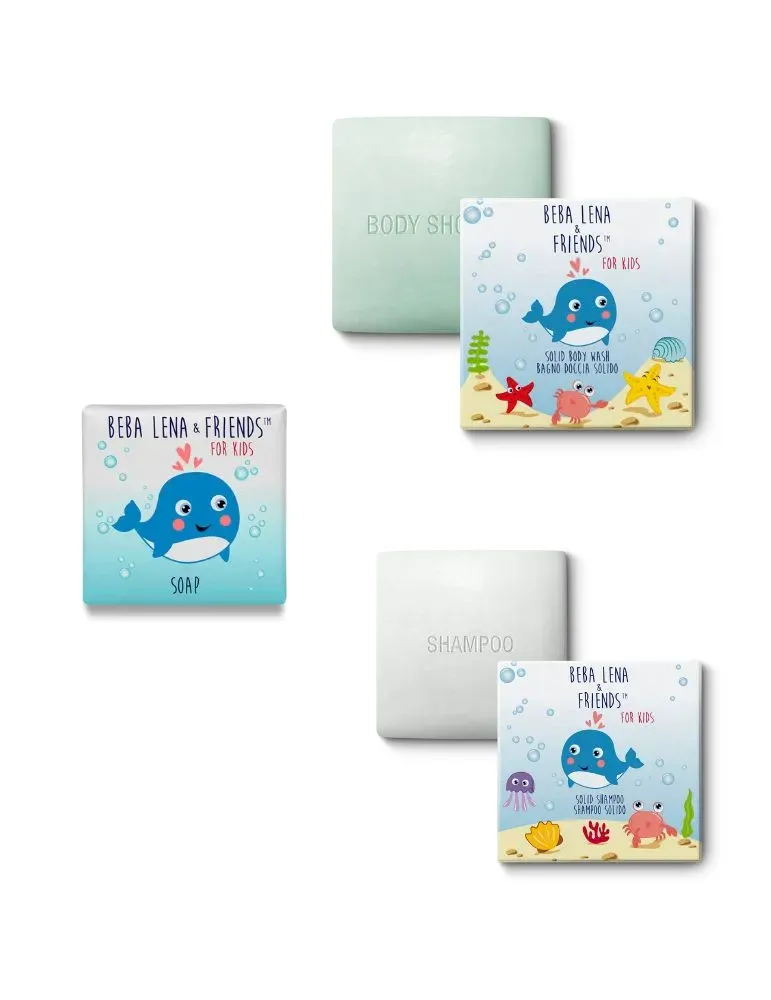 Set de Viaje Infantil Cosmética Sólida | Merveyl