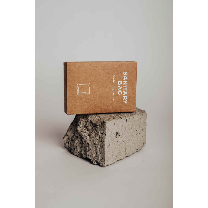 Bolsa higiénica de hotel de papel Kraft | Merveyl