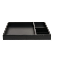 Bandeja de cortesía de bambú Buxton Compact | Merveyl