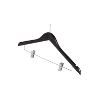 Burlington Anti-Theft Wooden Hanger with Clips