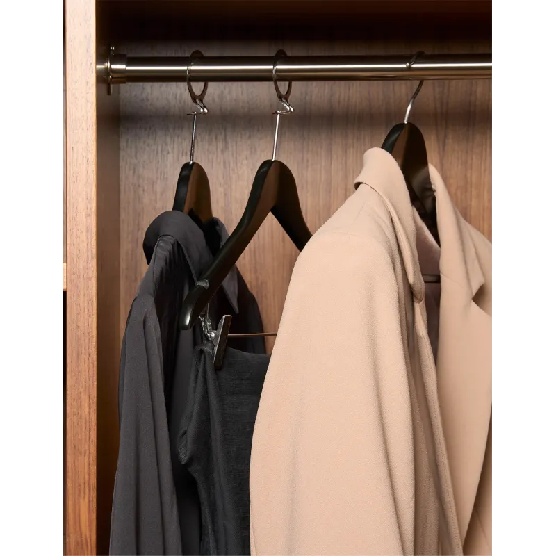 Clifford Houten Kostuumhanger met Brede Schouders