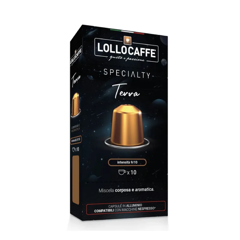 Lollo Caffé Terra: Monodosis de café para hoteles