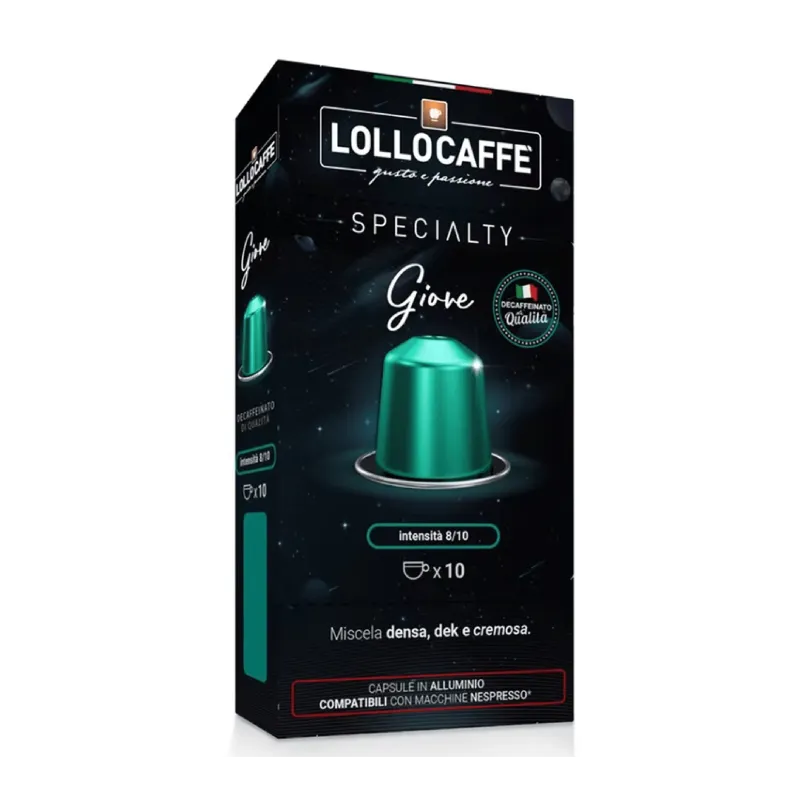 Lollo Caffé Giove Descafeinado: Monodosis para hostelería
