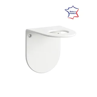 Soporte de pared sencillo para botellas, hotel, negro, blanco, dorado | Merveyl