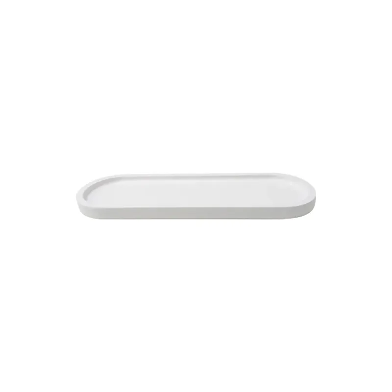 Petit Plateau Accueil Blanc Mat - The Spa Collection