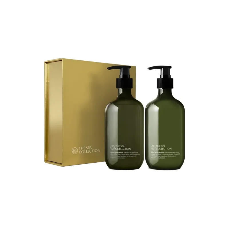 Duo Giftbox 2 x 475ml - The Spa Collection Vetiver