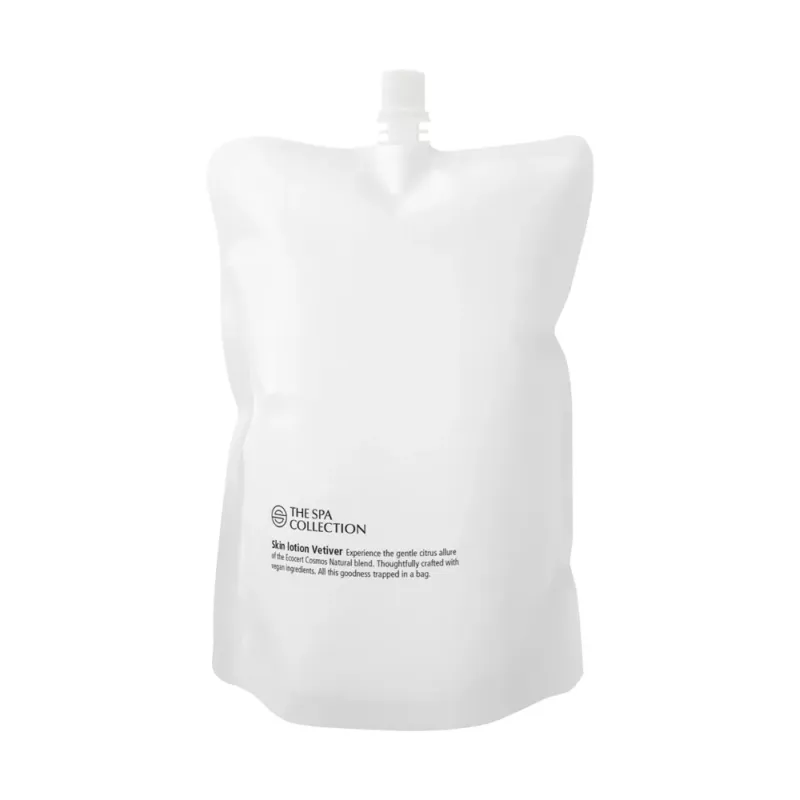 1L Skin Lotion Refill Pouch - The Spa Collection Vetiver