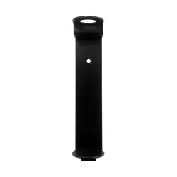 Single Black Wall Mount 475ml - Hotel Wall Dispenser