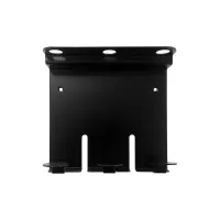 Drievoudige Zwarte Wandhouder 475ml - 3 Flessen Dispenser
