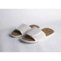 Women's Bio-based Straw Sandals I'm Green | Merveyl