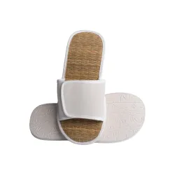 Dames Bio-Sandalen van Rietstro I'm Green | Merveyl