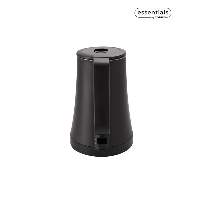 Hervidor de doble pared de 0,6 l (SD-132) en color negro
