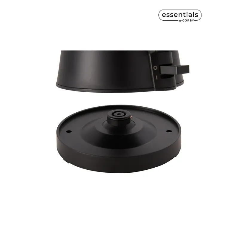 Hervidor de doble pared de 0,6 l (SD-132) en color negro