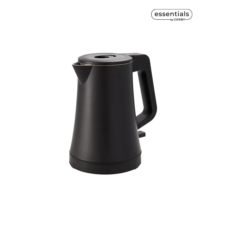 Bouilloire à double paroi de 0,6 l (SD-132) en noir